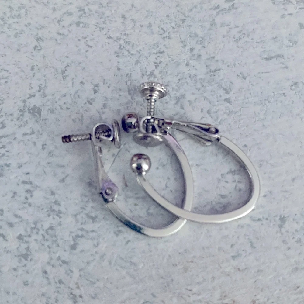 5pair vintage clip on earrings bundle